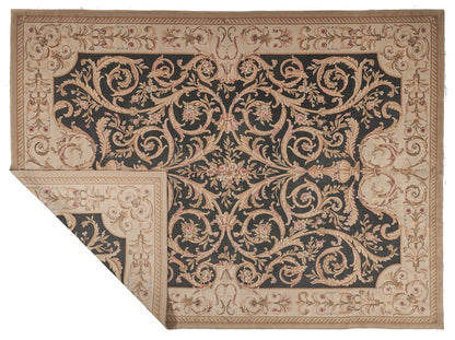 8094 Hand Knotted Savonnerie Carpet