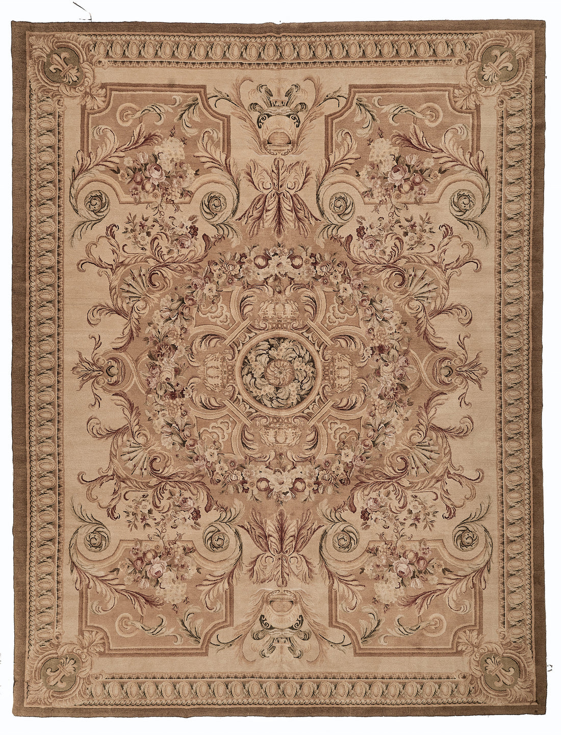 8096 Hand Knotted Savonnerie Carpet