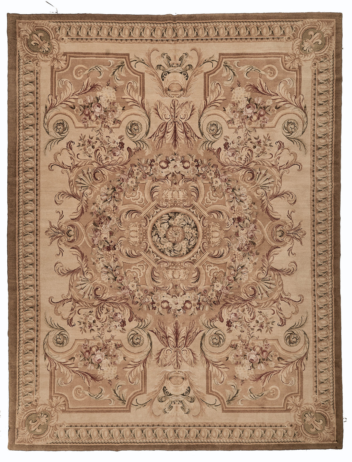 8096 Hand Knotted Savonnerie Carpet
