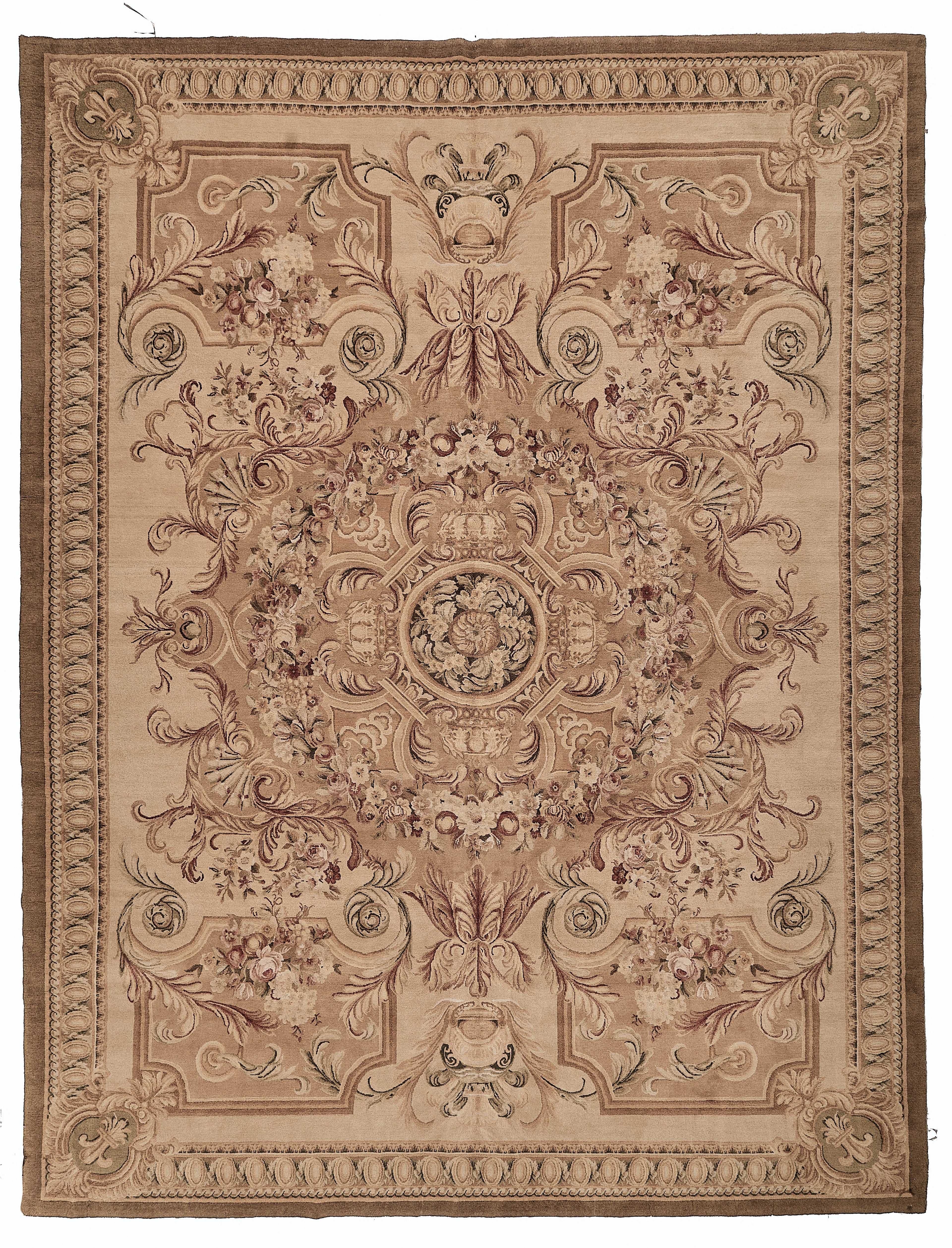 8096 Hand Knotted Savonnerie Carpet