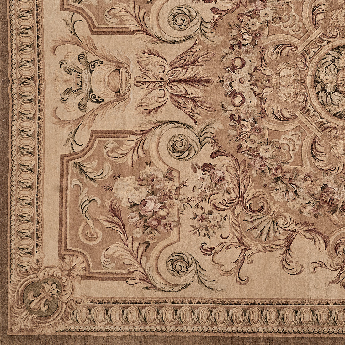 8096 Hand Knotted Savonnerie Carpet