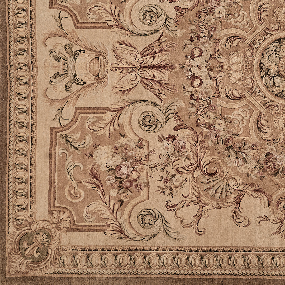 8096 Hand Knotted Savonnerie Carpet