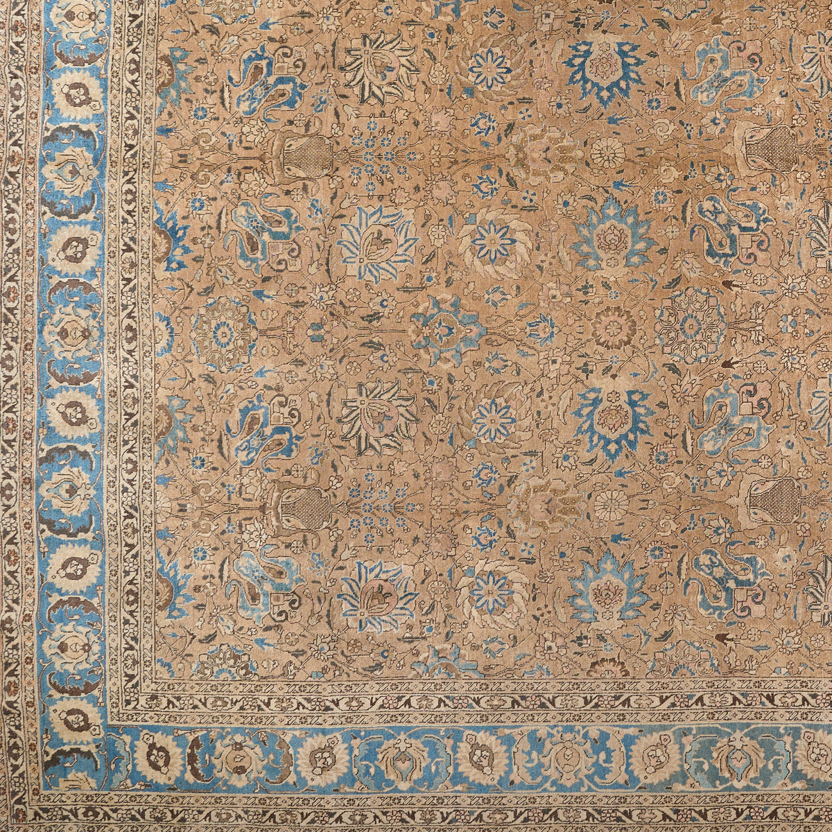 90005 Antique Persian Tabriz Circa 1880