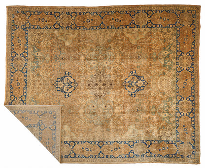 90009 Antique Persian Tabriz Carpet Circa 1900