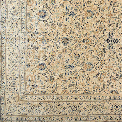 90015 Semi-Antique Persian Kashan Circa 1920