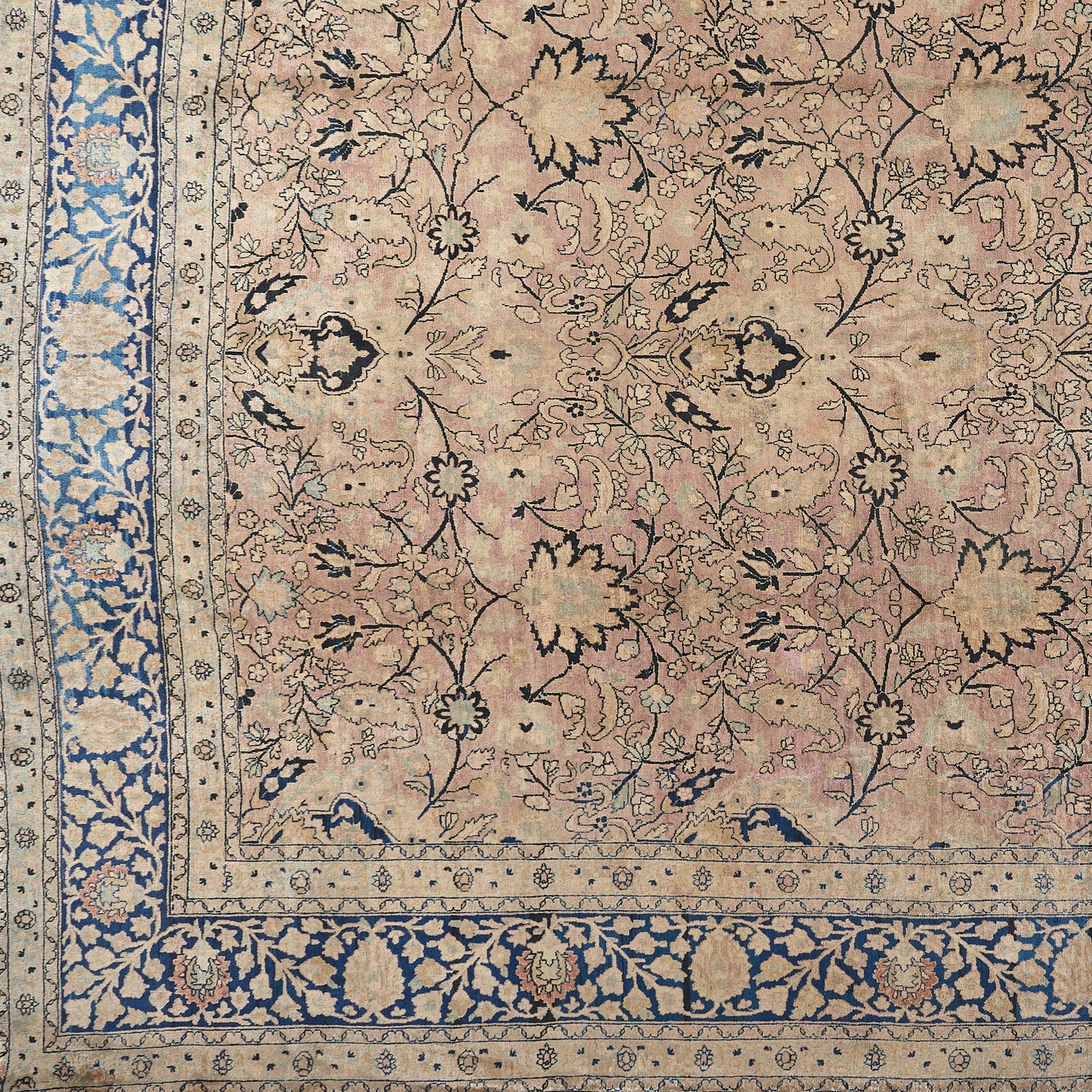 90026 Antique Persian Tabriz Carpet Circa 1920