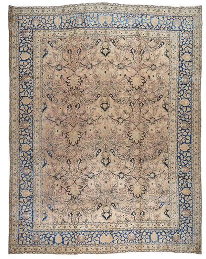 90026 Antique Persian Tabriz Carpet Circa 1920