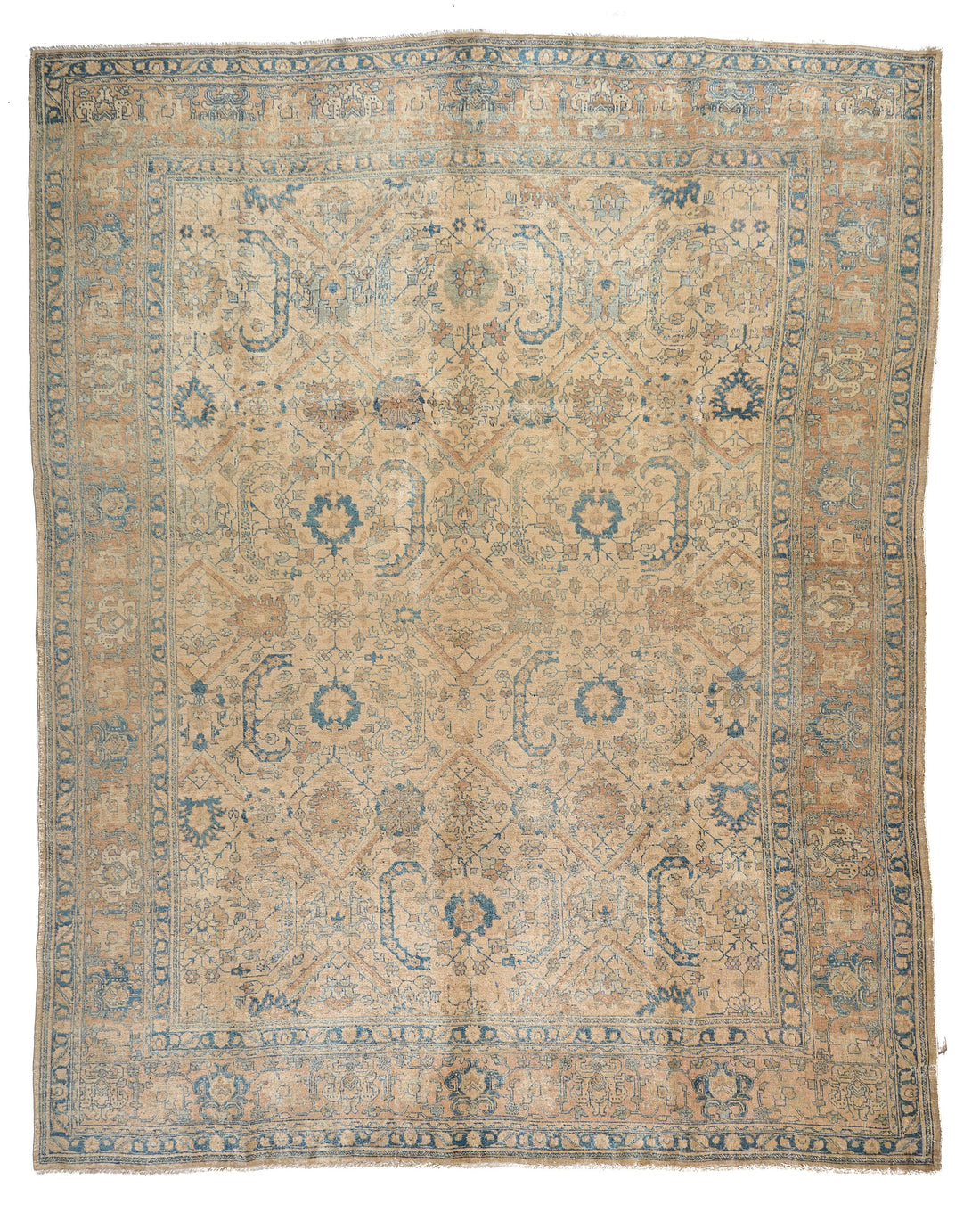 90029 Antique Persian Tabriz Rug Circa 1900