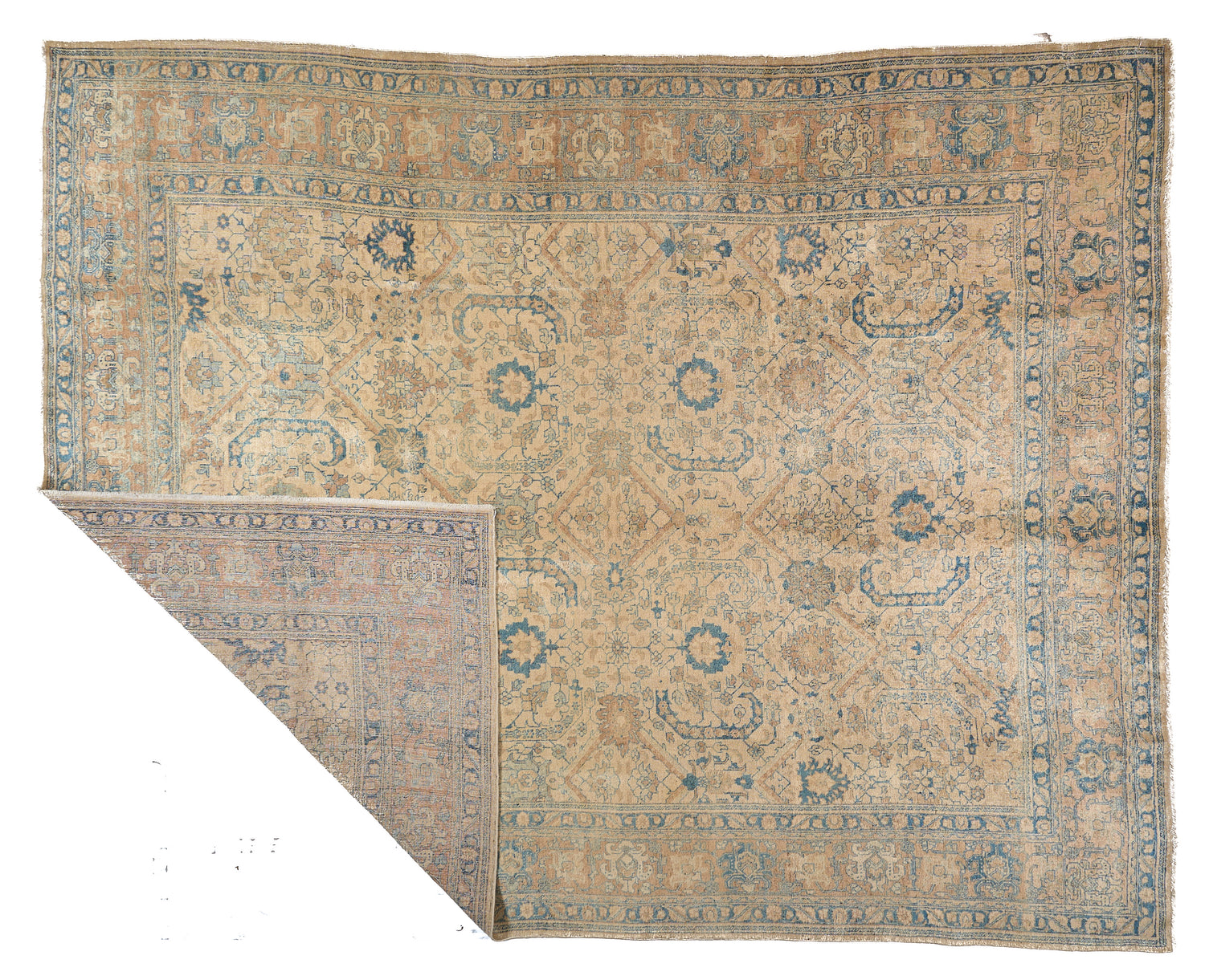 90029 Antique Persian Tabriz Rug Circa 1900