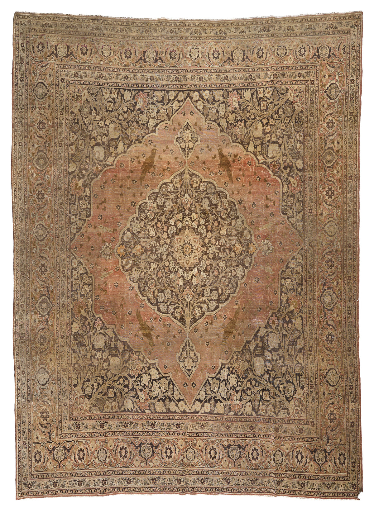 90030 Antique Persian Tabriz Rug Circa 1900