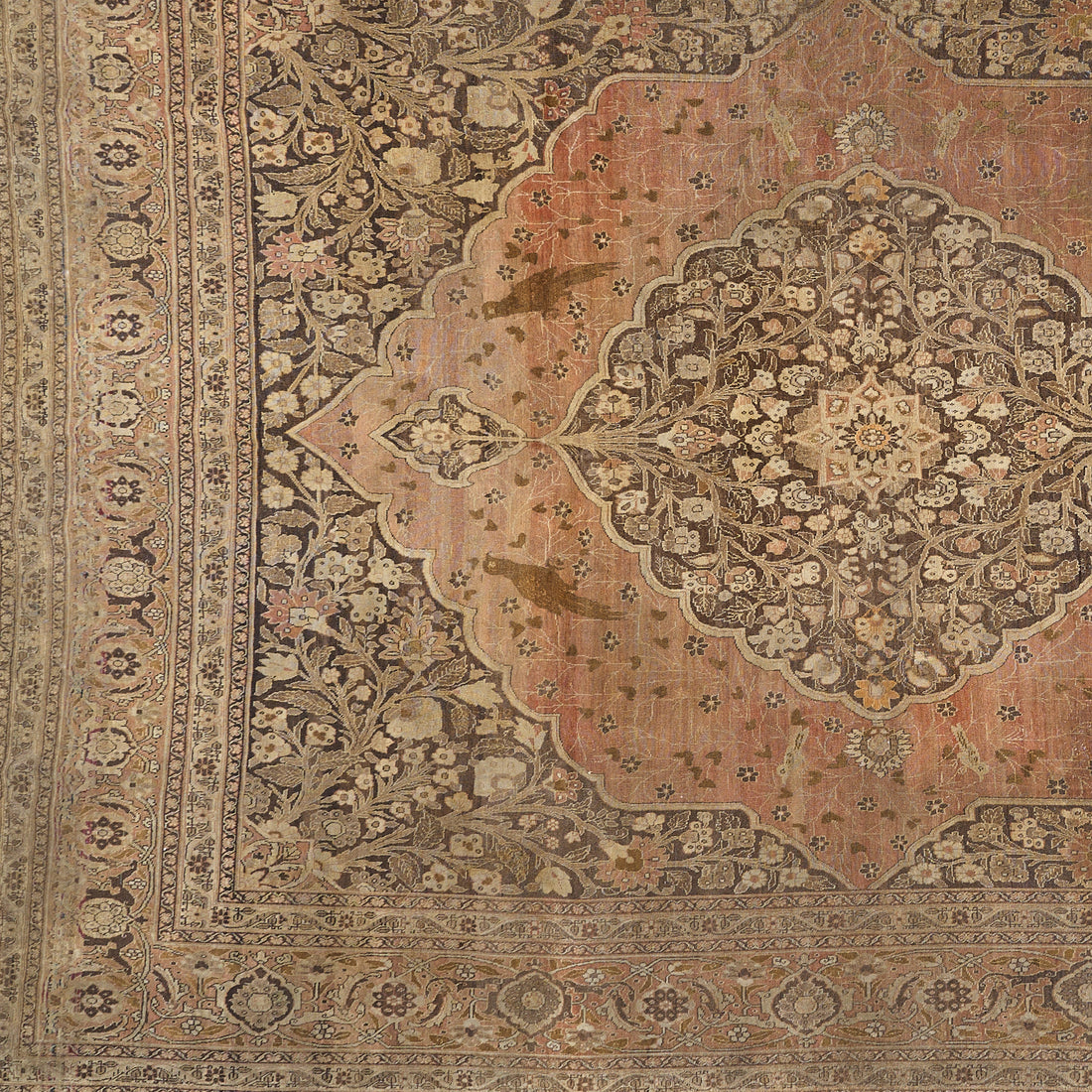 90030 Antique Persian Tabriz Rug Circa 1900