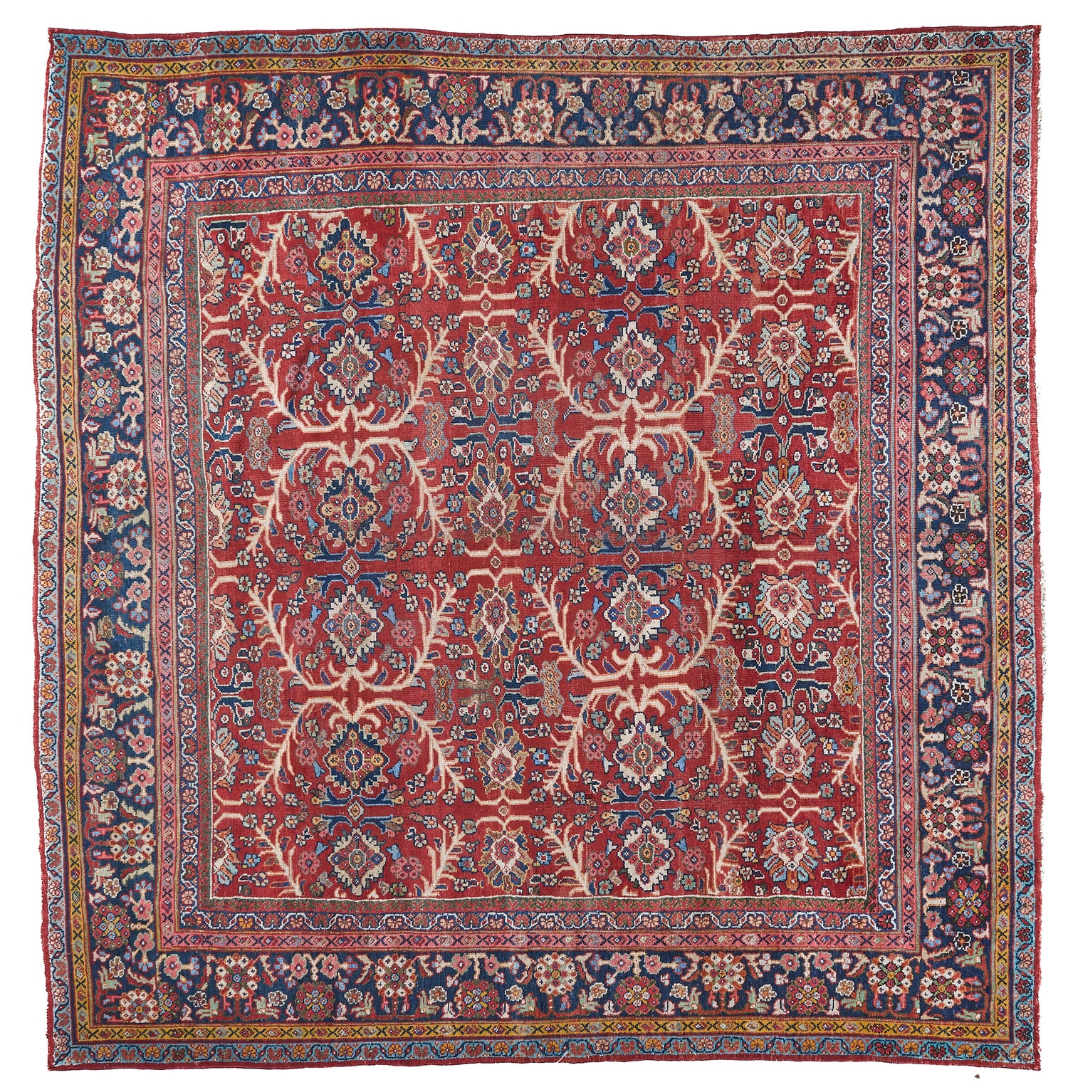 90032 Antique Persian Sultanabad Circa 1900
