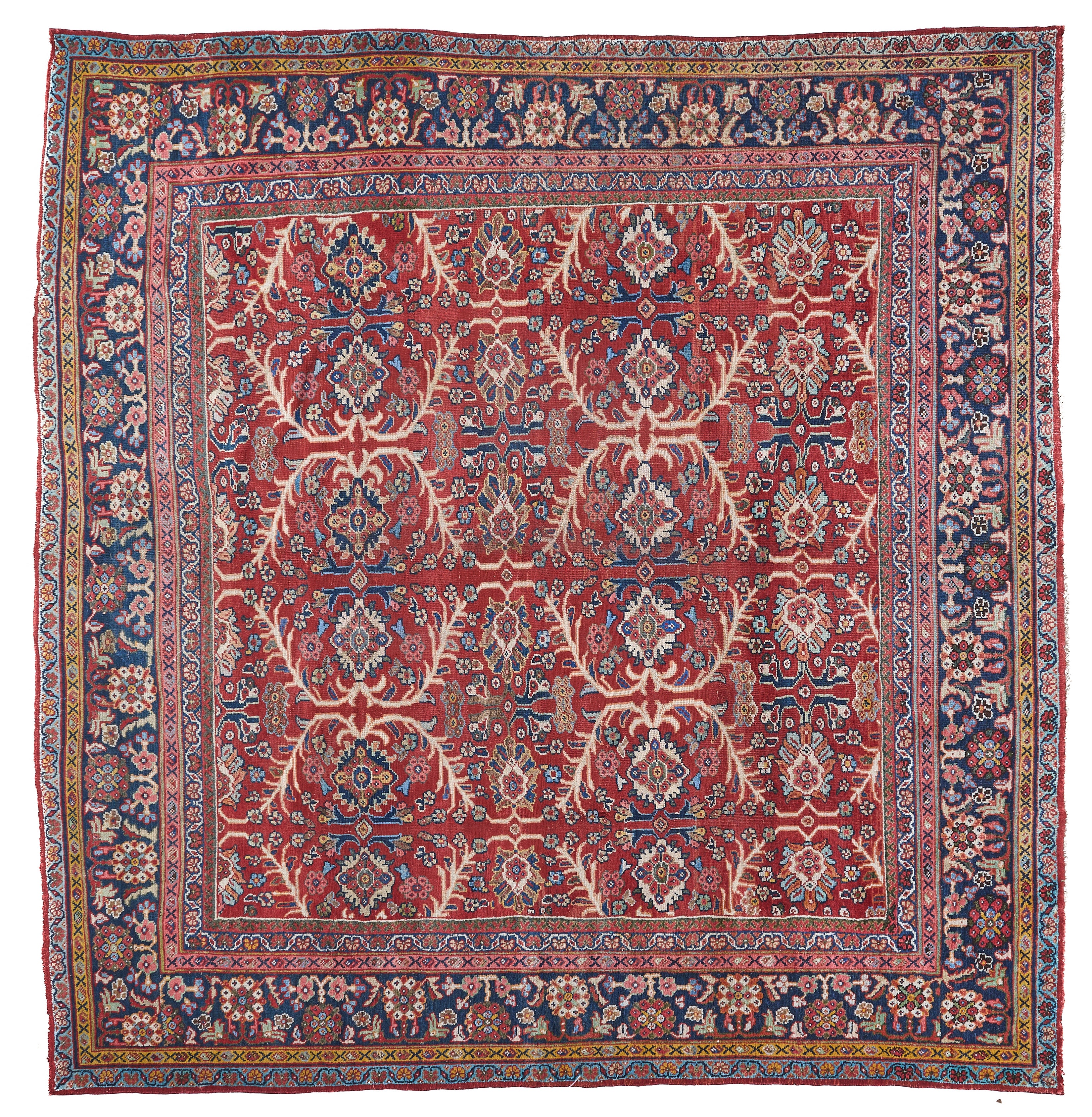 90032 Antique Persian Sultanabad Circa 1900
