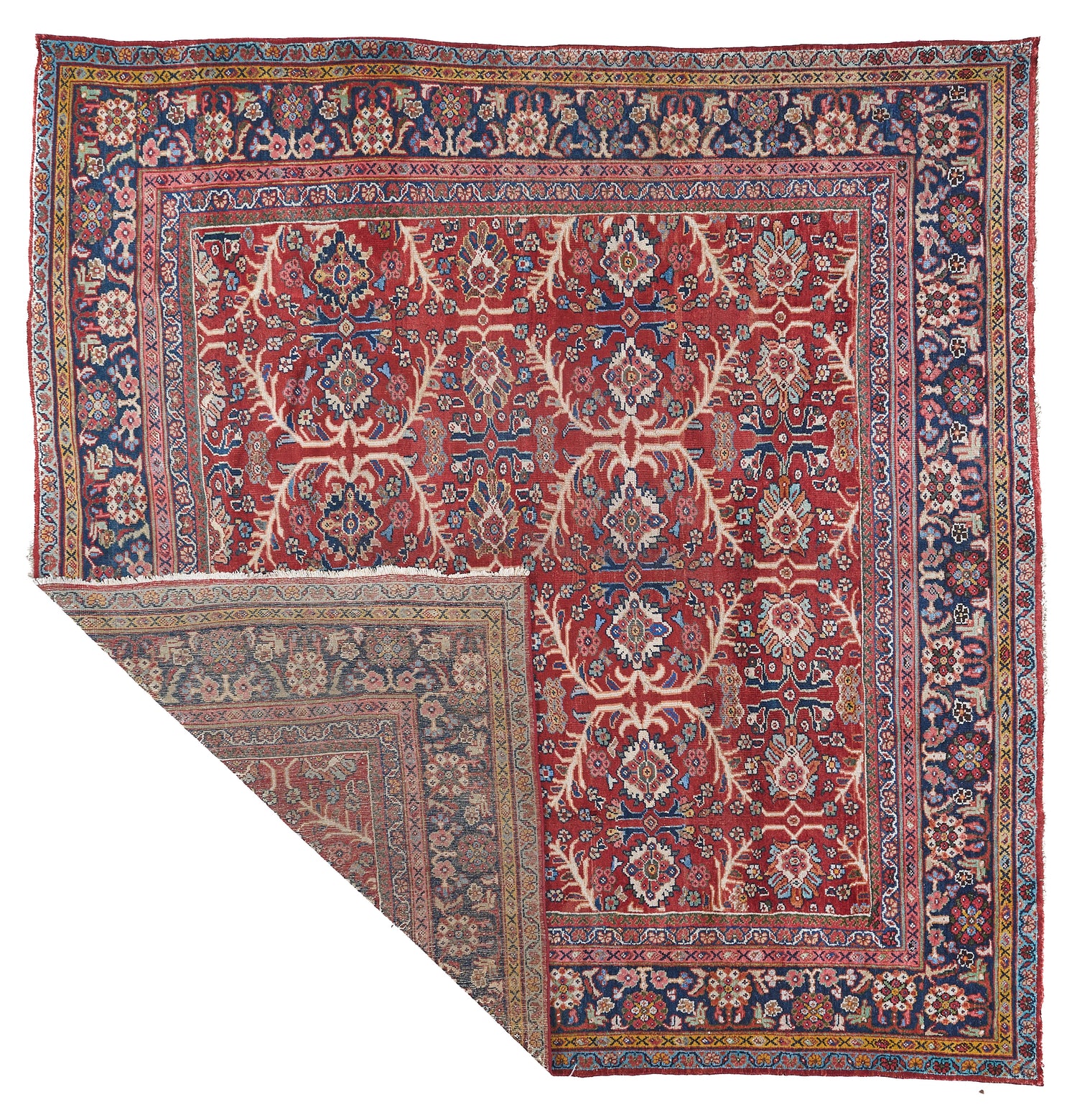 90032 Antique Persian Sultanabad Circa 1900