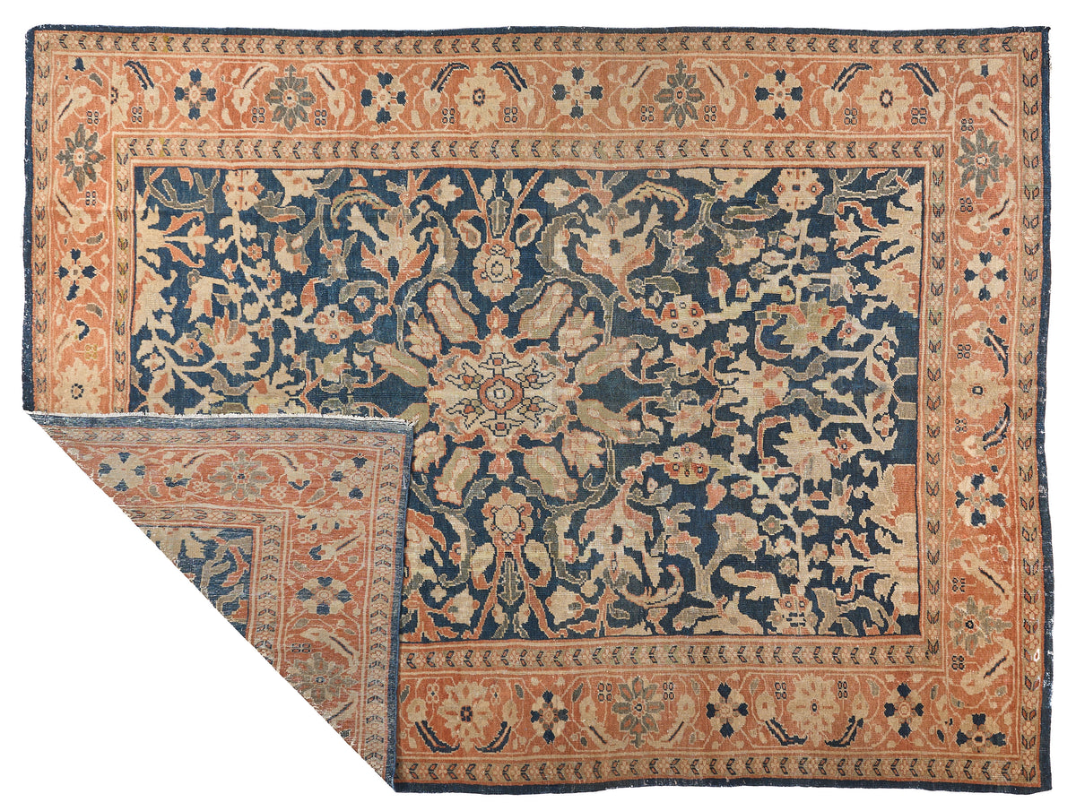 90035 Antique Persian Sultanabad Rug Circa 1880