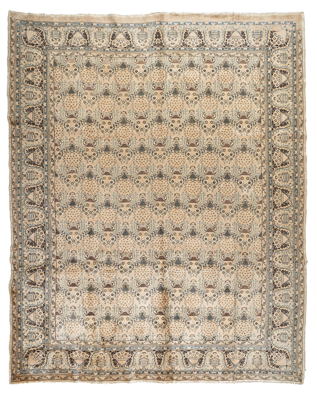 90049 Antique Persian Tabriz Circa 1920