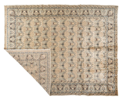 90049 Antique Persian Tabriz Circa 1920