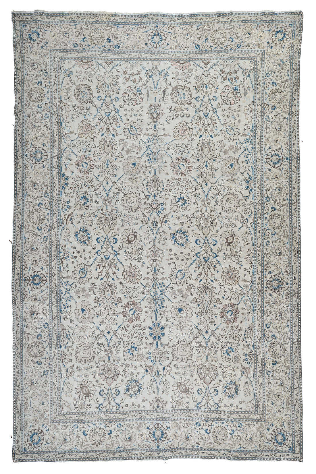 90051 Antique Persian Tabriz Circa 1920