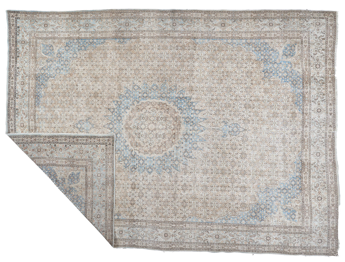 90057 Semi-Antique Persian Tabriz Circa 1920