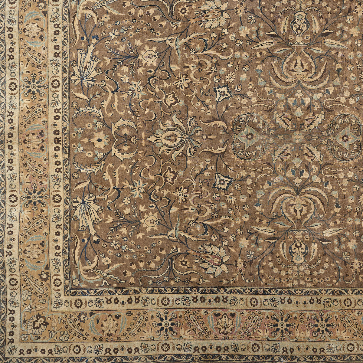 90059 Semi-Antique Persian Tabriz Circa 1900