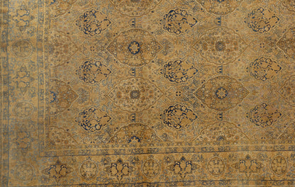 90072 Antique Persian Laver Kerman Rug Circa 1900