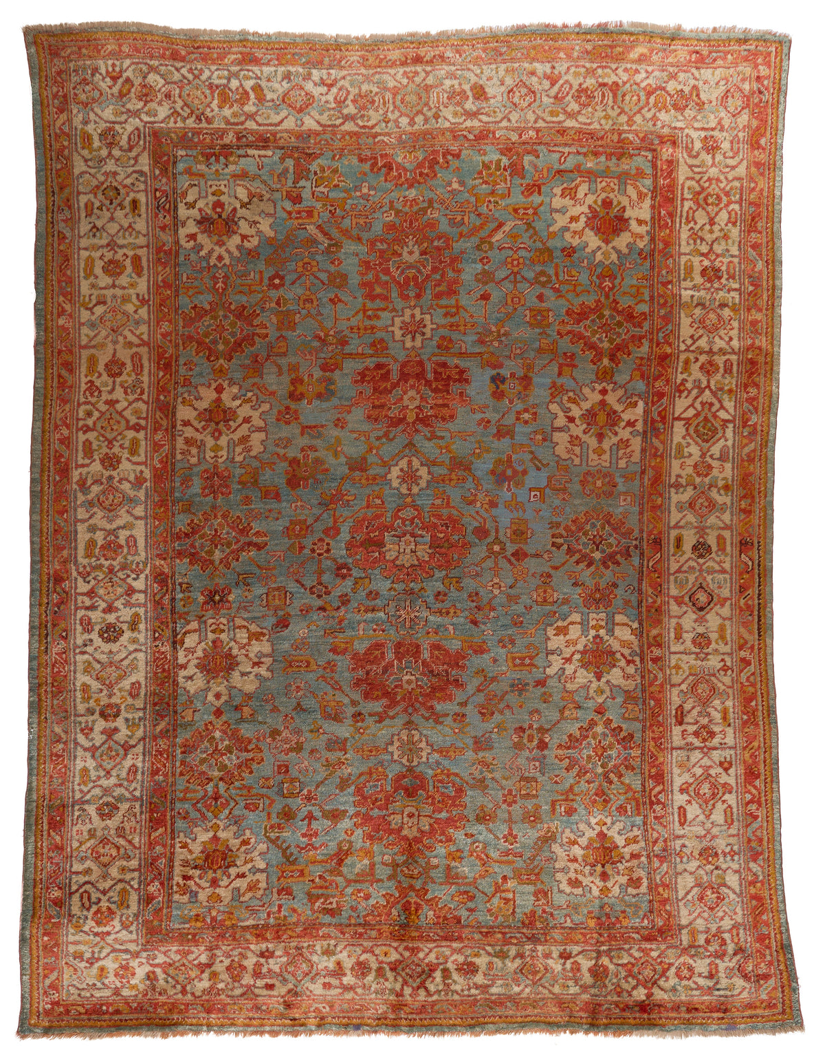90077 Antique Turkish Angora Oushack Circa late 19th Century