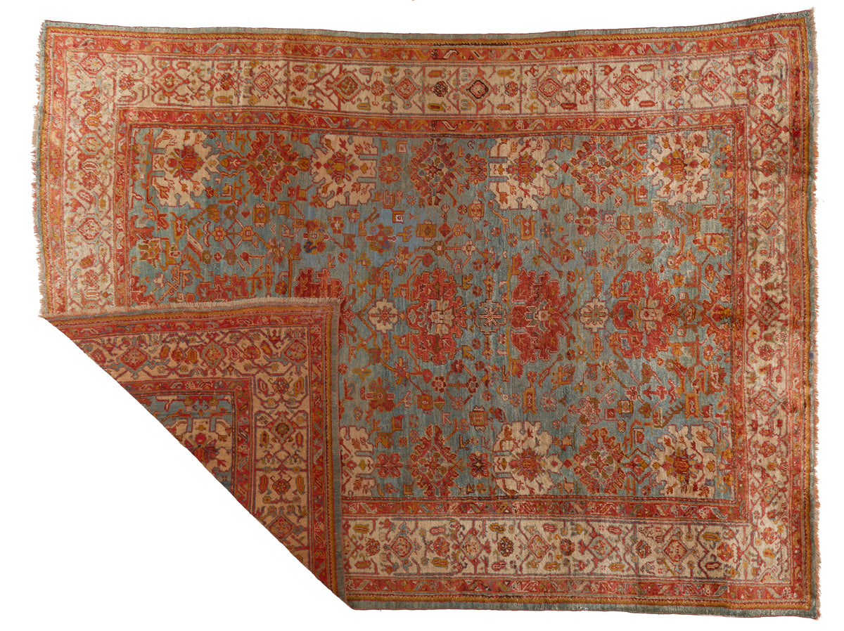 90077 Antique Turkish Angora Oushack Circa late 19th Century