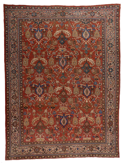 90078 Antique Persian Syultanabad Circa 1900