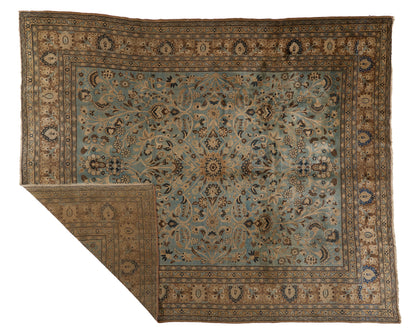 90080 Antique Late 19th Century Persian Tabriz Rug