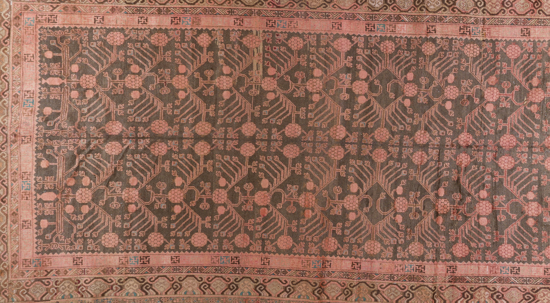 90085 Antique Khotan Circa 1930 Gallery Rug