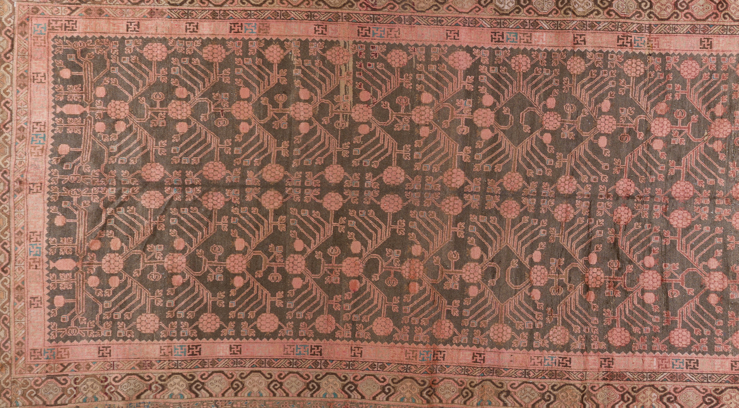 90085 Antique Khotan Circa 1930 Gallery Rug
