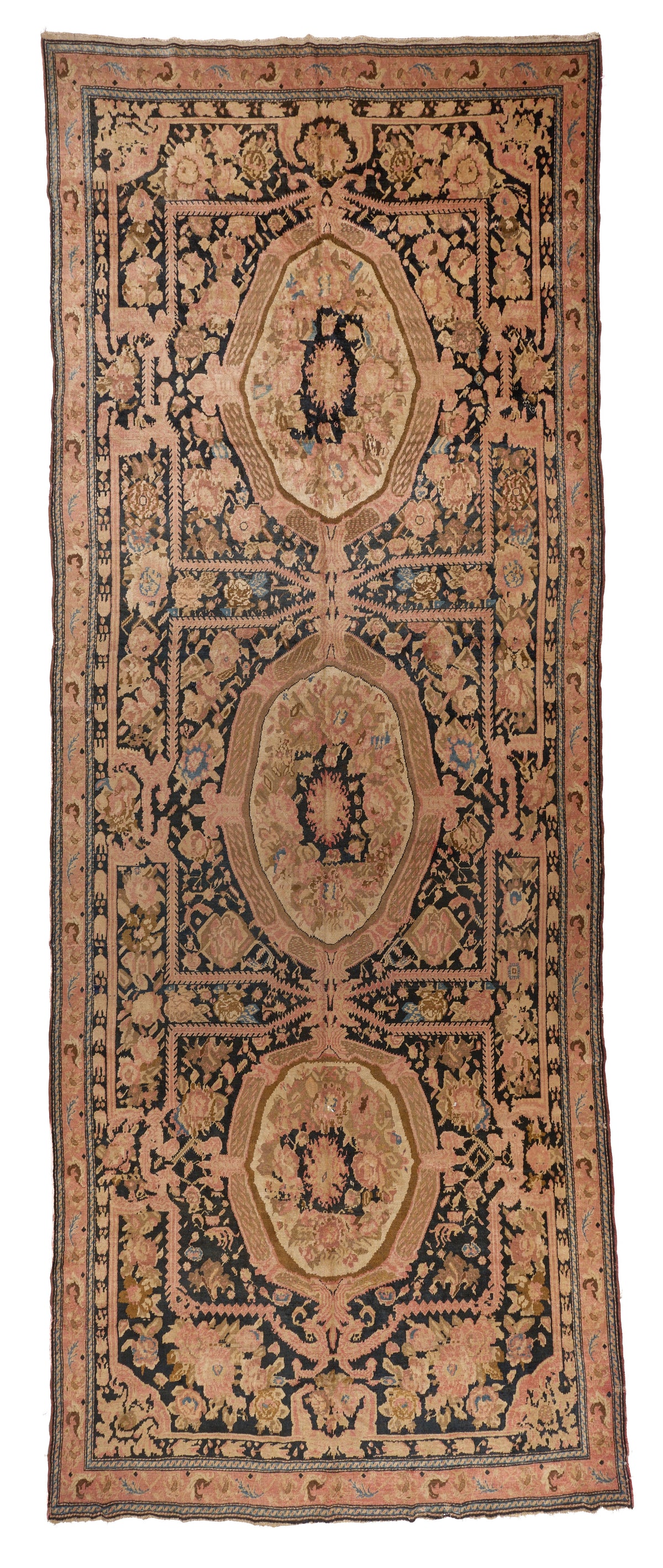 90088 Antique later 19th Century Karabagh Gallery Rug