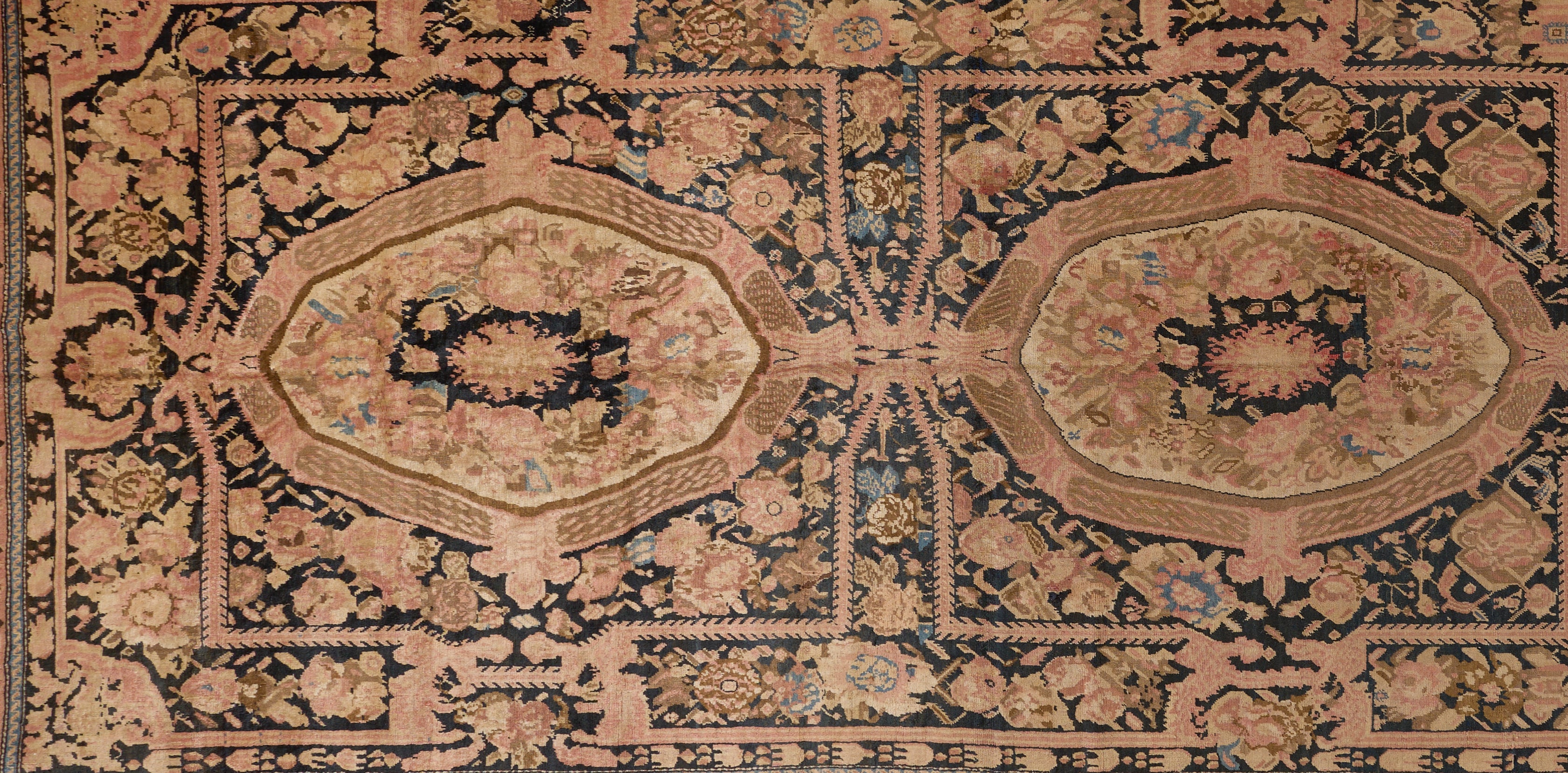 90088 Antique later 19th Century Karabagh Gallery Rug
