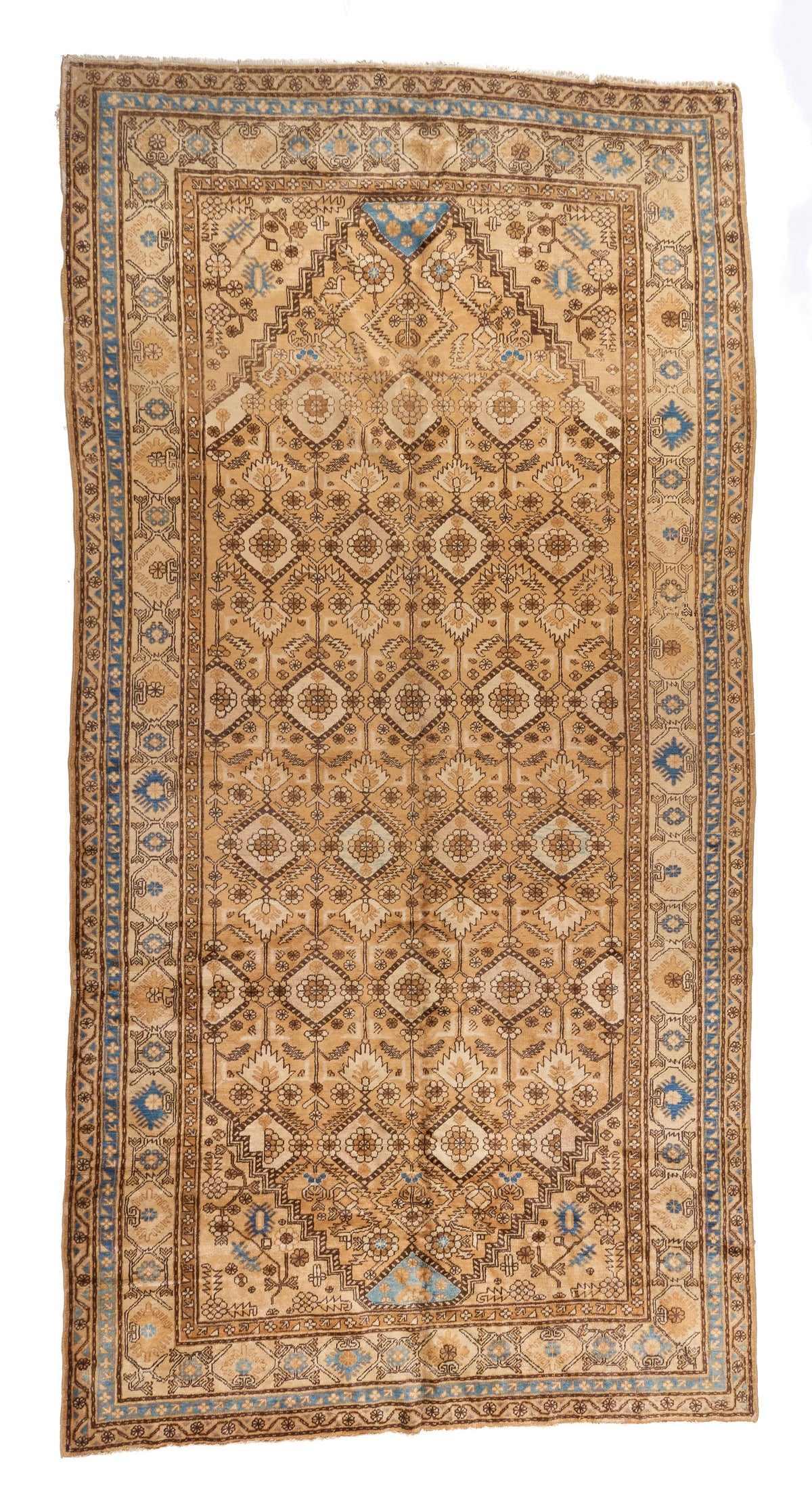 90109 Antique khotan Gallery Rug Circa 1900