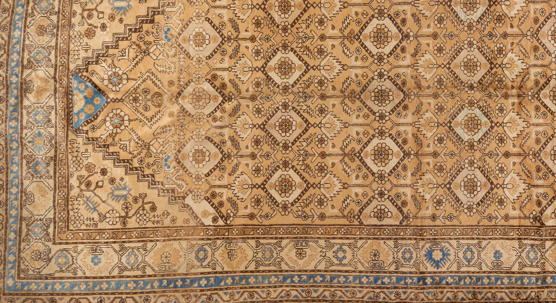 90109 Antique khotan Gallery Rug Circa 1900
