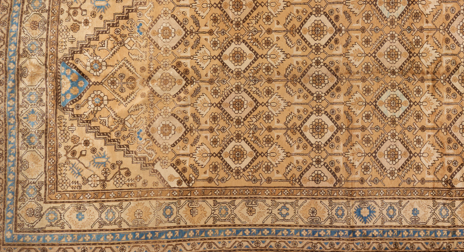 90109 Antique khotan Gallery Rug Circa 1900