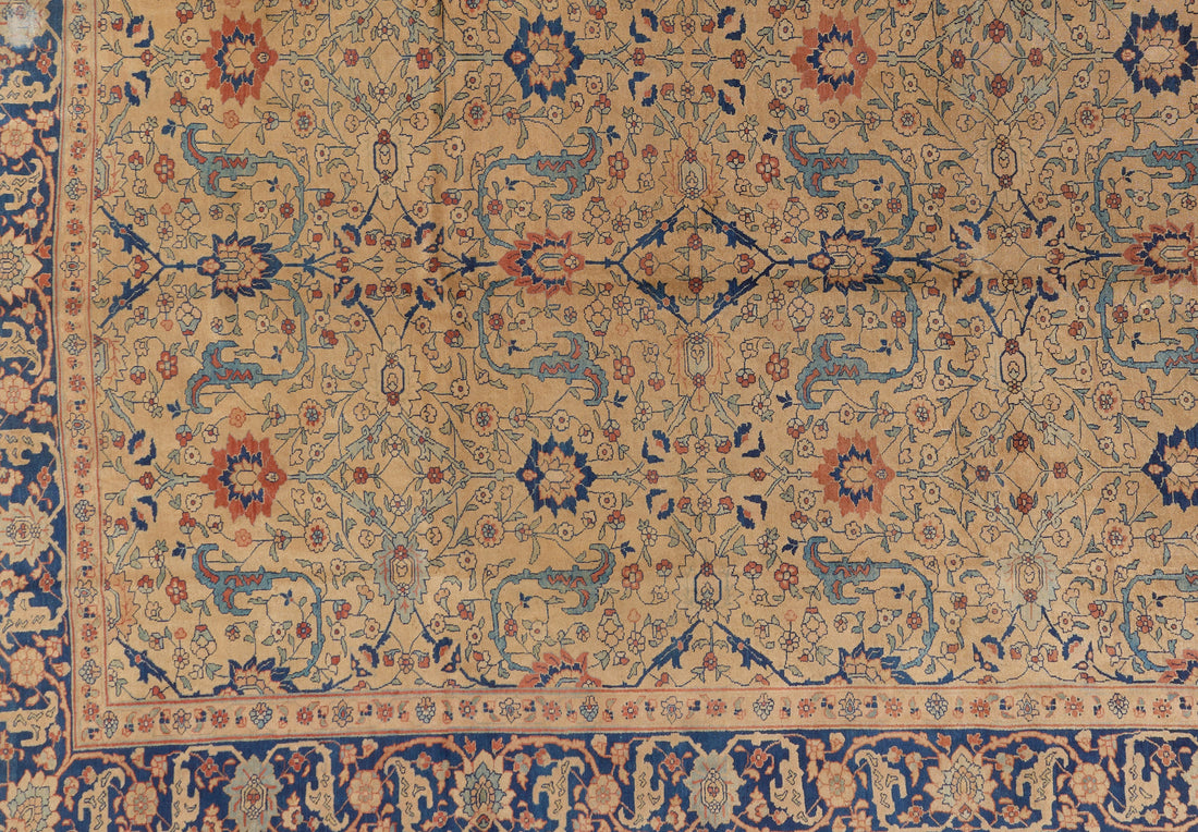 90126 Antique Persian Tabriz Rug Circa 1920