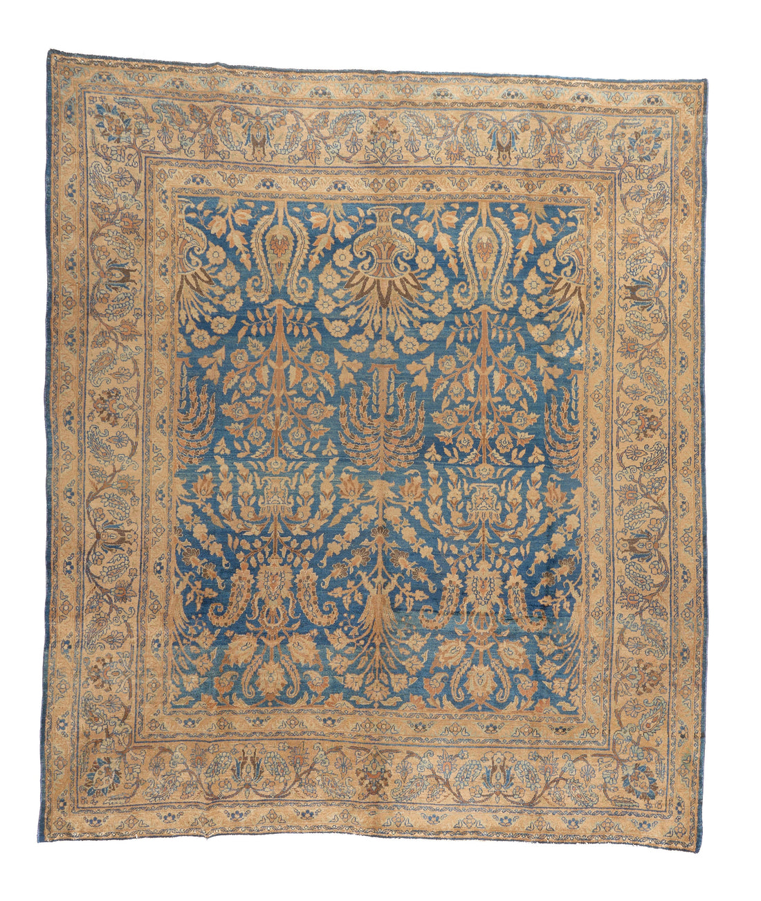 90127 Antique Persian Tabriz Rug Circa 1920