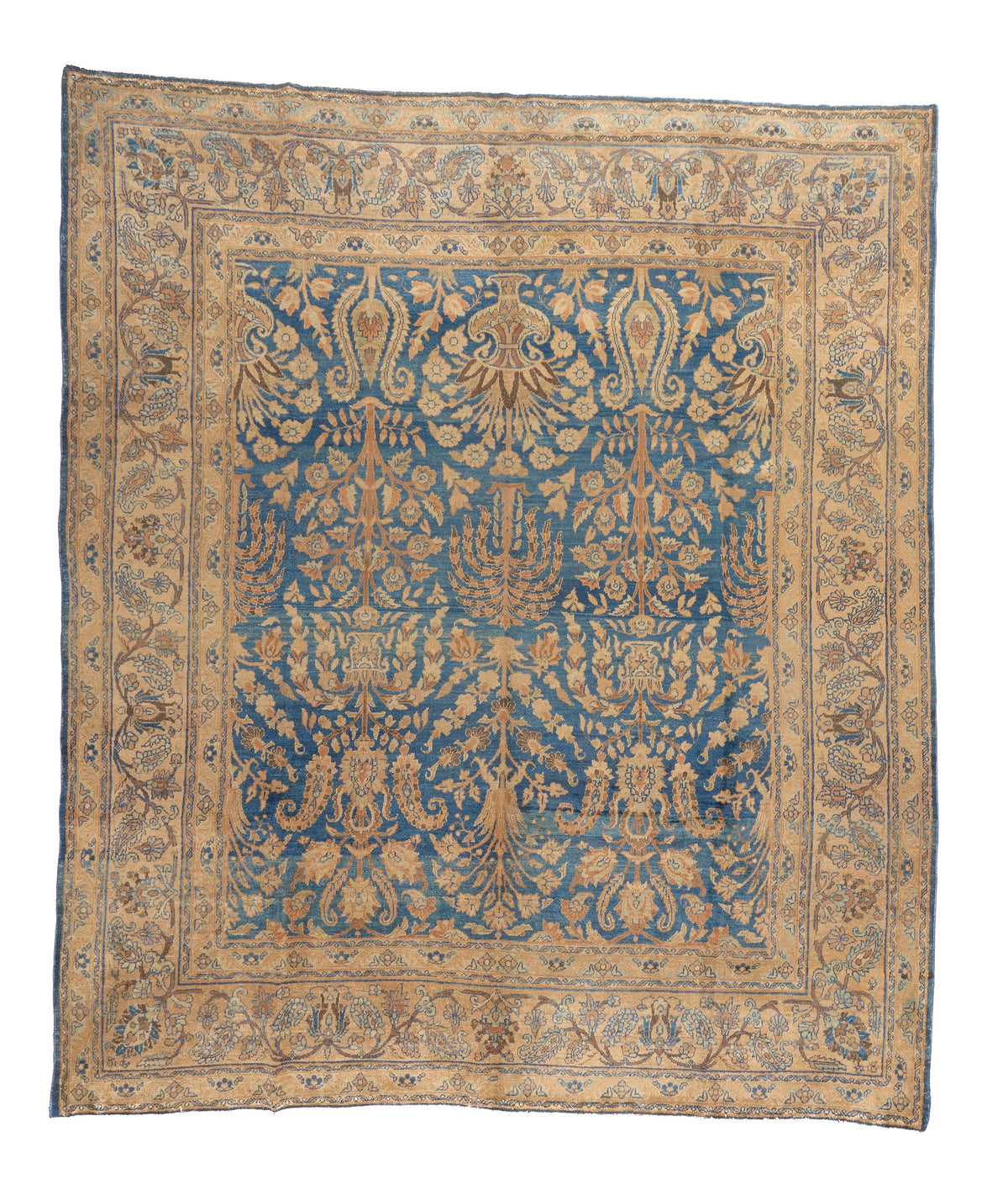 90127 Antique Persian Tabriz Rug Circa 1920