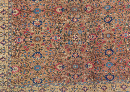 90129 Antique Persian Tabriz Rug Circa 1950