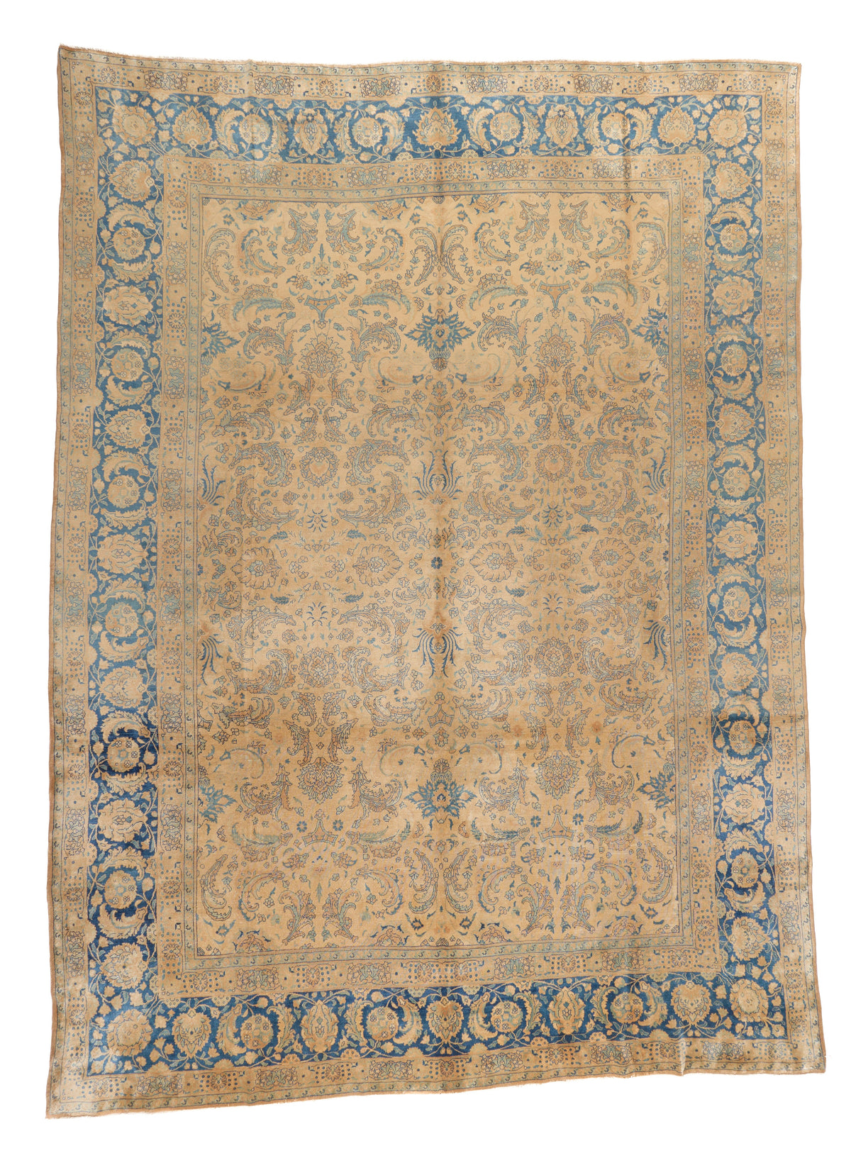 90131 Antique Persian Kirman Circa 1900