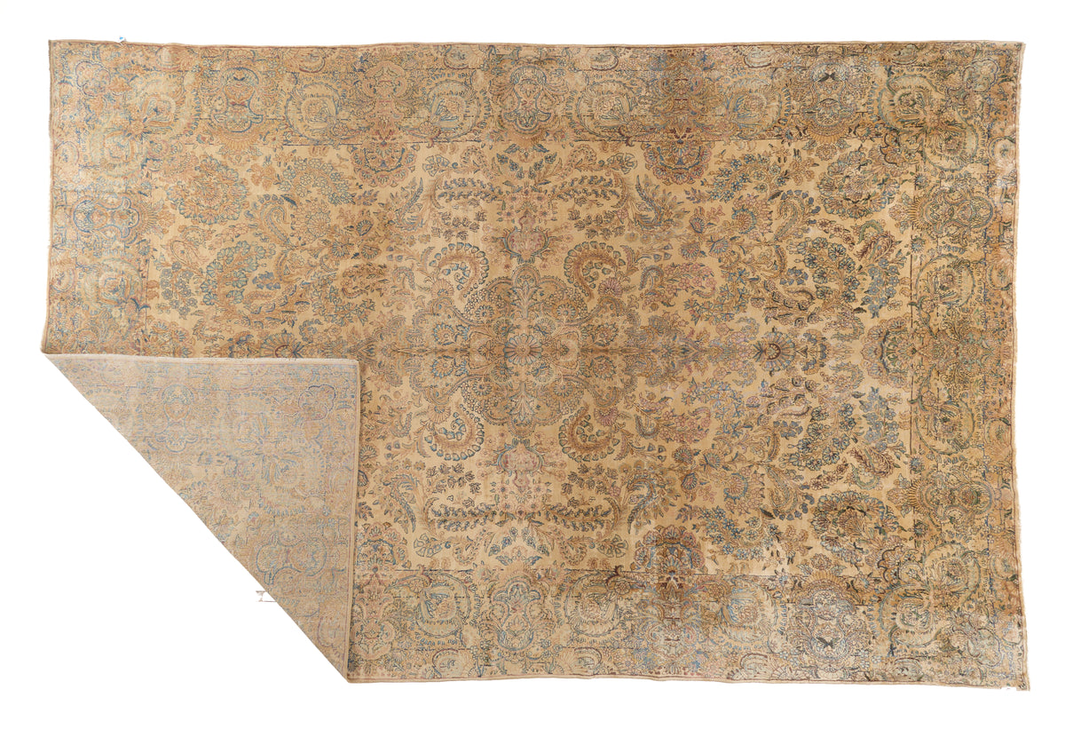 90132 Antique persian Kerman C 1920