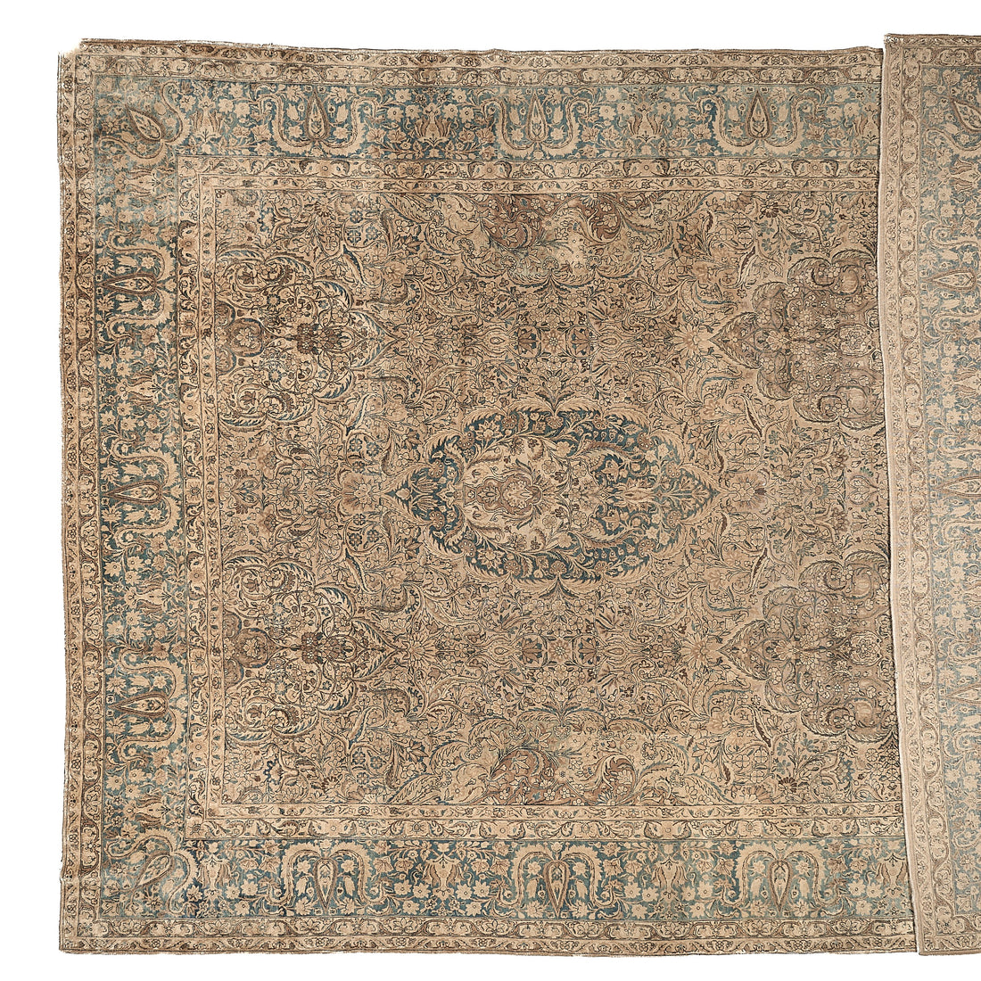 90139 Antique Persian Kerman Circa 1920