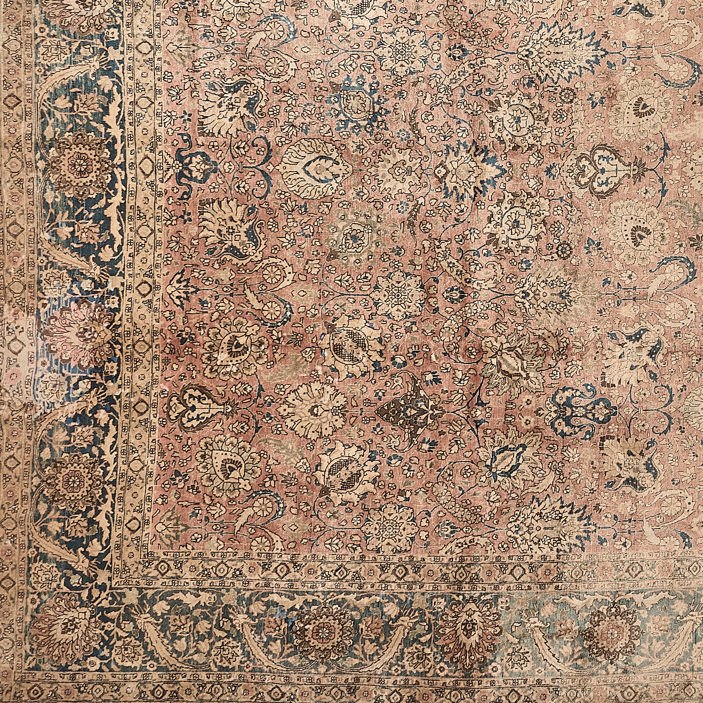 90141 Antique Persian Tabriz