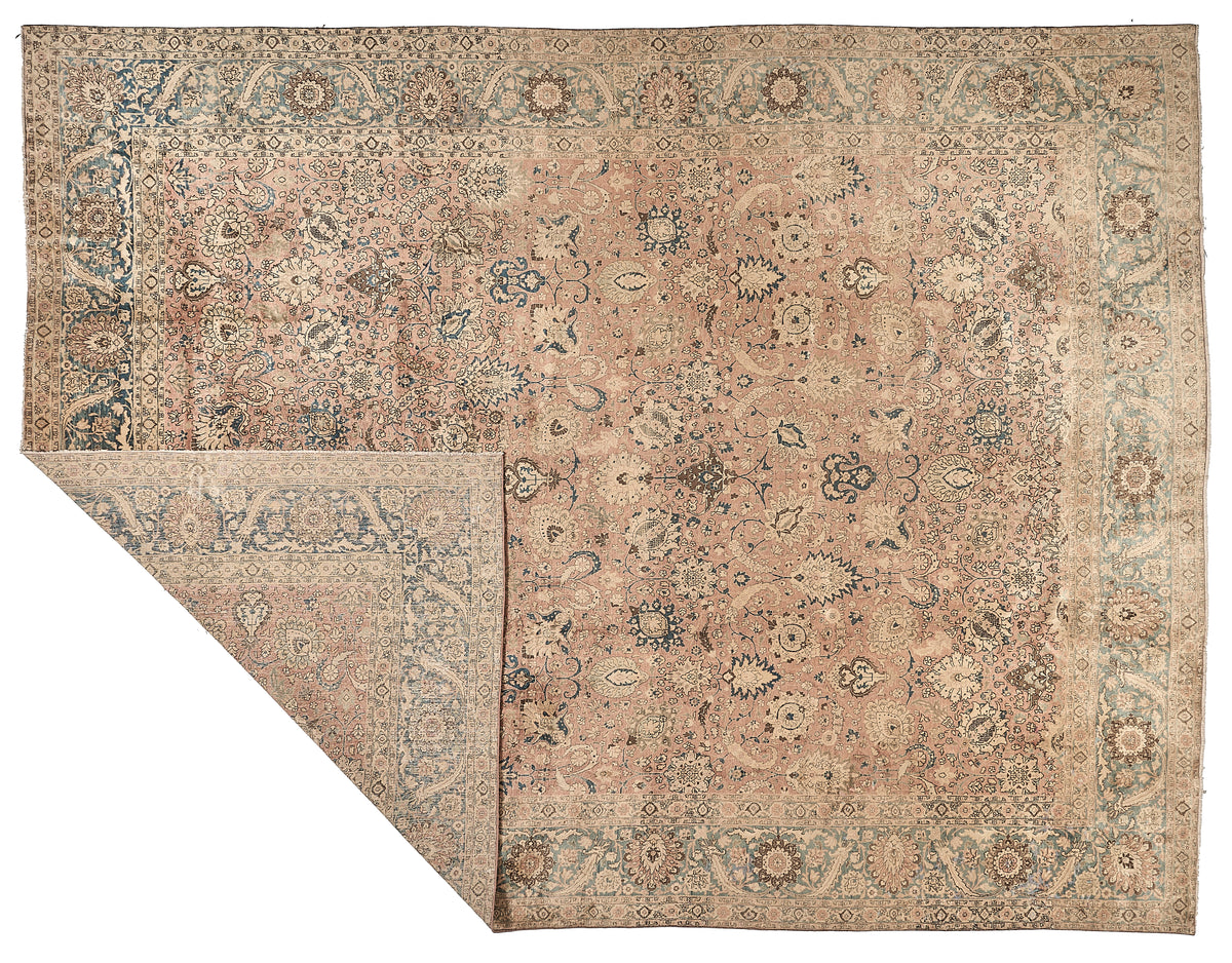 90141 Antique Persian Tabriz
