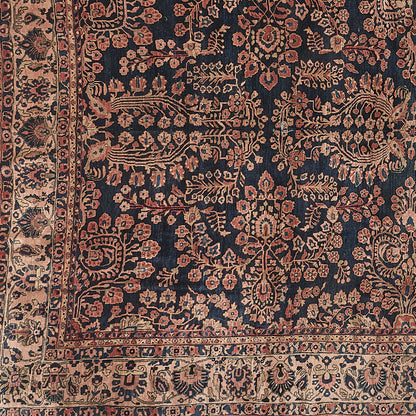 90142 Antique Persian Sarouk