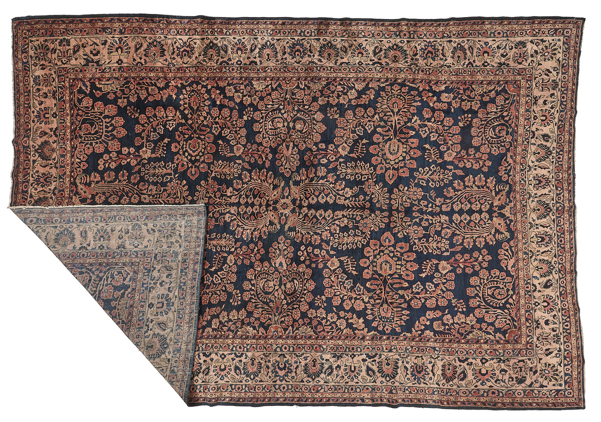 90142 Antique Persian Sarouk
