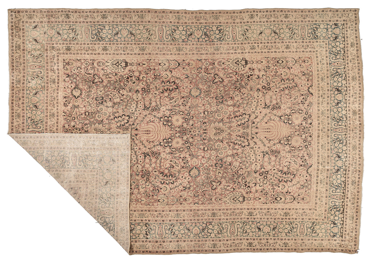 90143 Antique Persian Tabriz