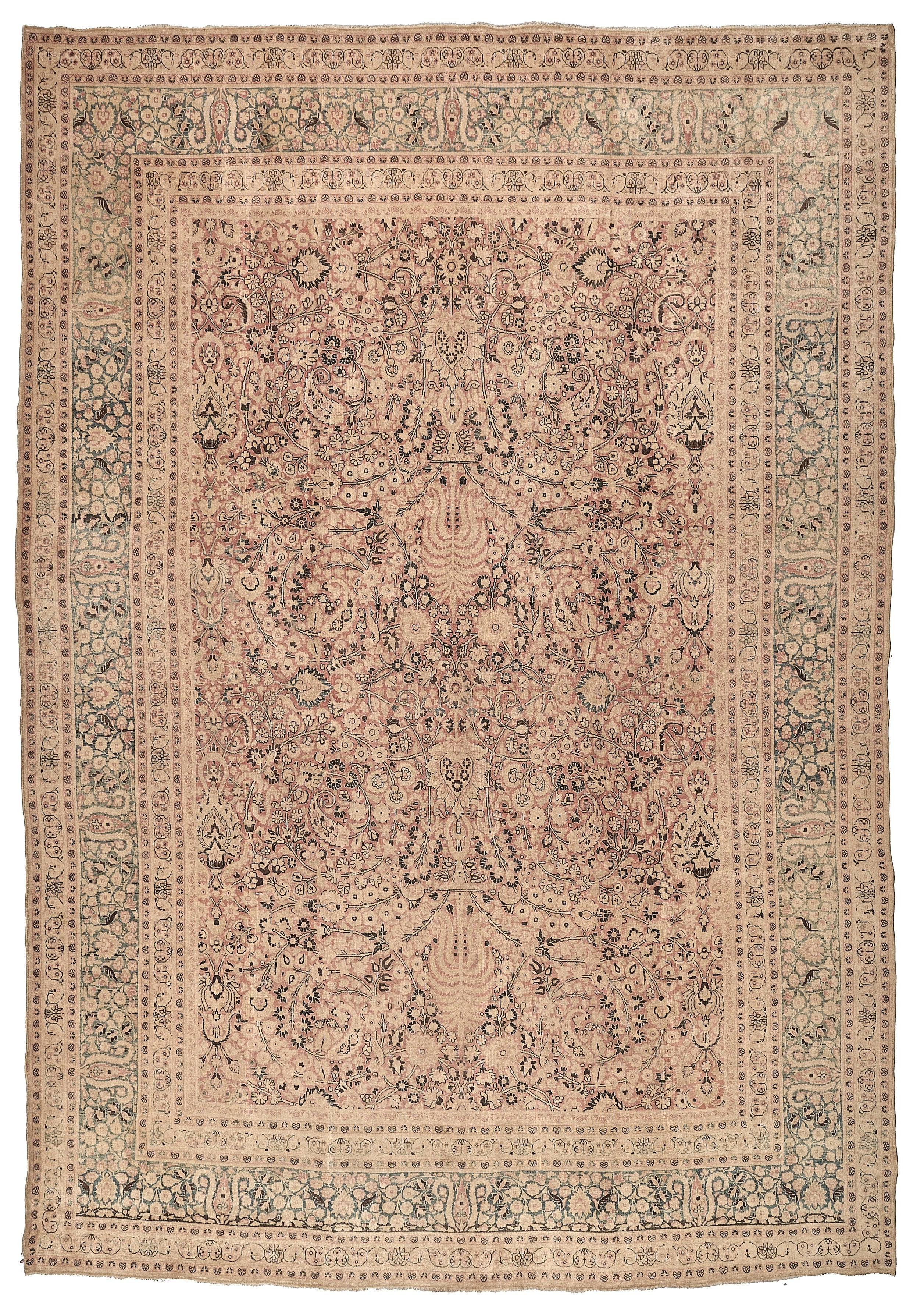 90143 Antique Persian Tabriz