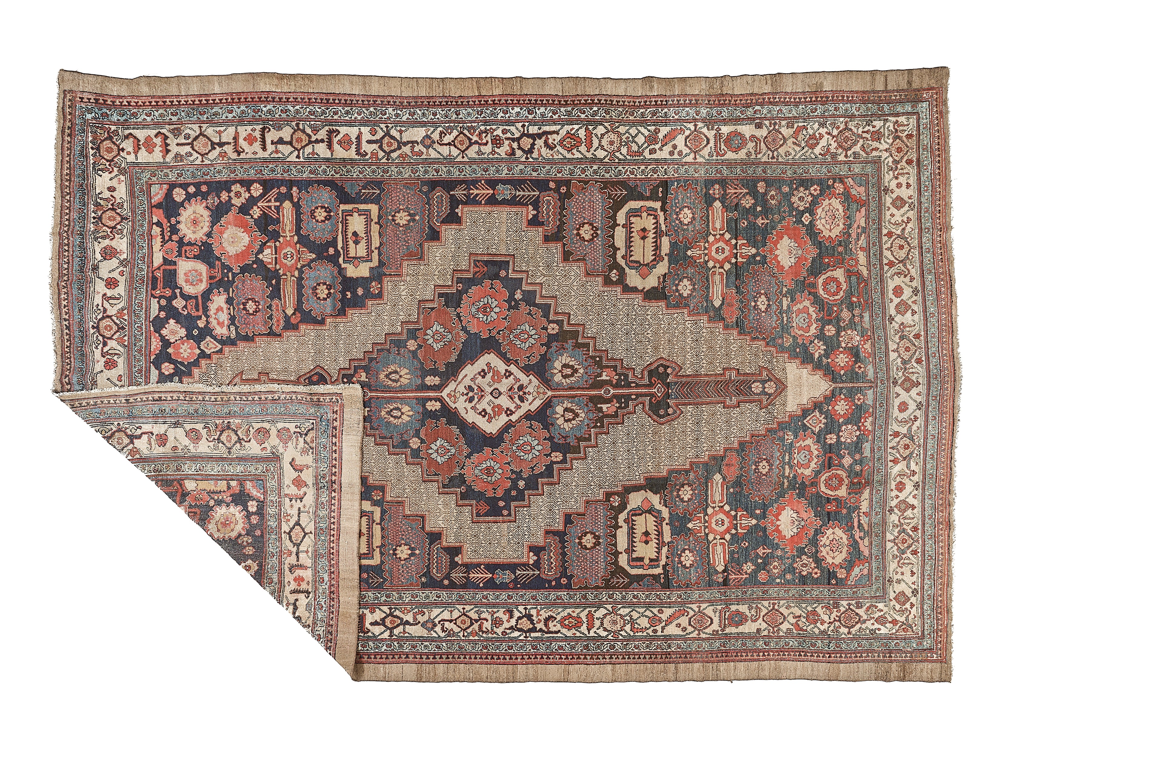 90145 Antique Persian Bibikabad